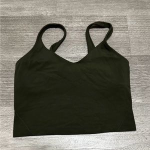 Lululemon Align Tank - Dark Olive -Size 6